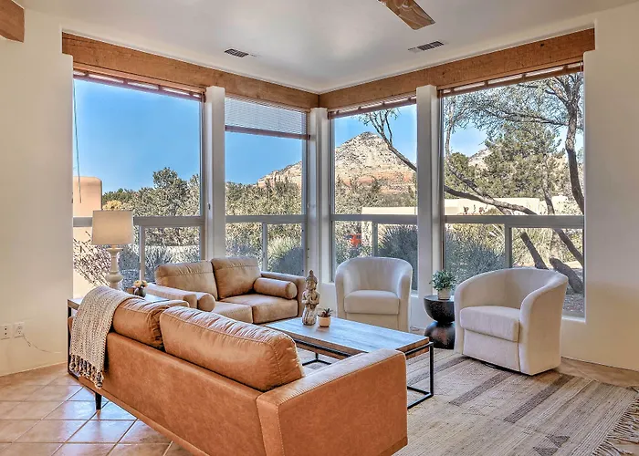 Red Rock Mtn View & Fire Pit: Home! Holiday home Sedona