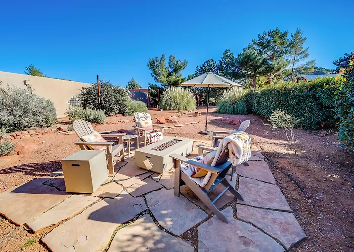 Red Rock Mtn View & Fire Pit: Home! Sedona